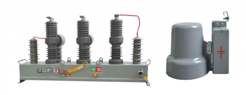 ZW32-12 primary and secondary combination pole-mounted circuit breaker assemblies (external capacitor)