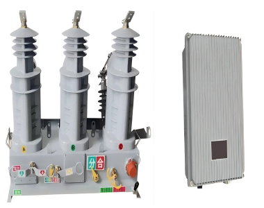 JRHZW-12 primary and secondary deep combination pole-mounted circuit breaker assemblies(built-in capacitor)
